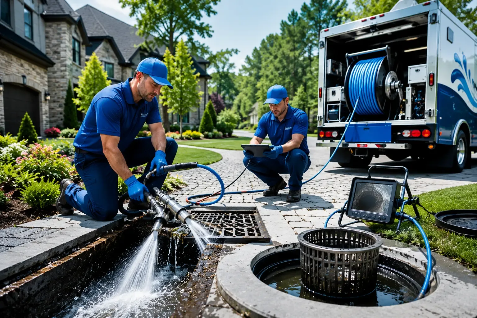 Local outdoor drain cleaning professionals in Mifflinville, PA